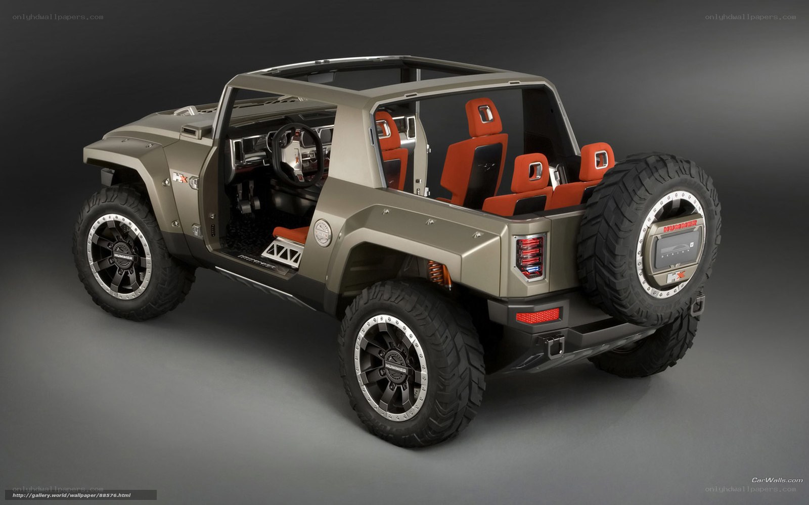 Hummer HX concept vehicle