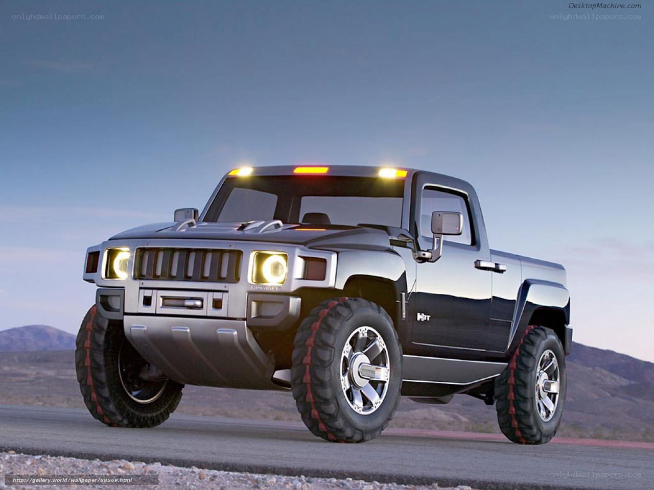 Hummer HX pickup truck
