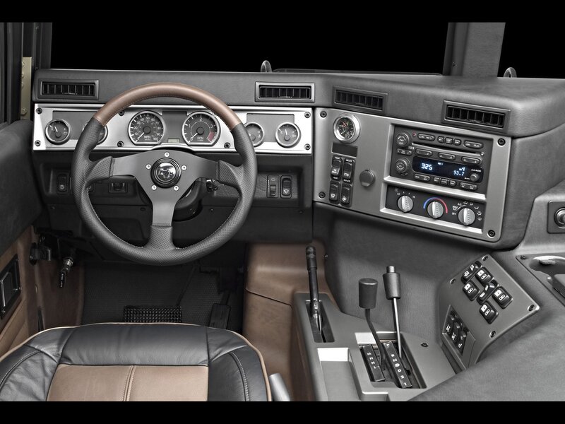 Hummer interior dashboard