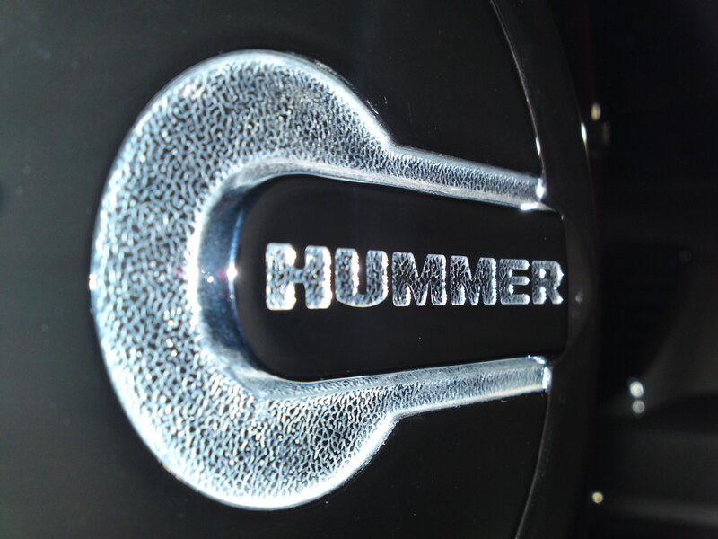 Hummer Logo on Wheel