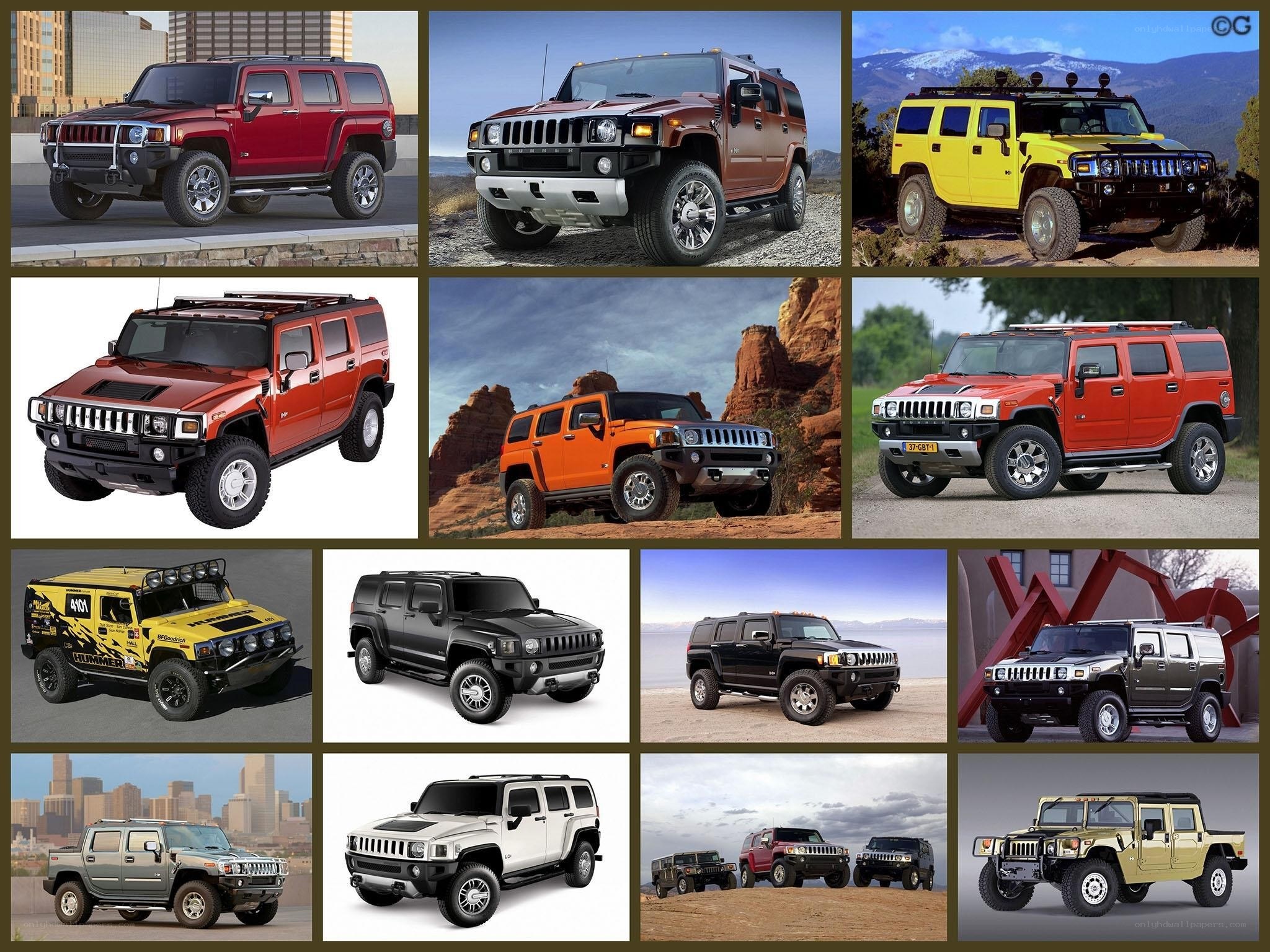 Hummer vehicle collection
