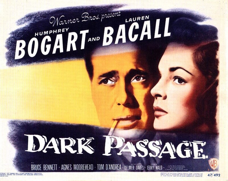 Humphrey Bogart and Lauren Bacall — Yellow