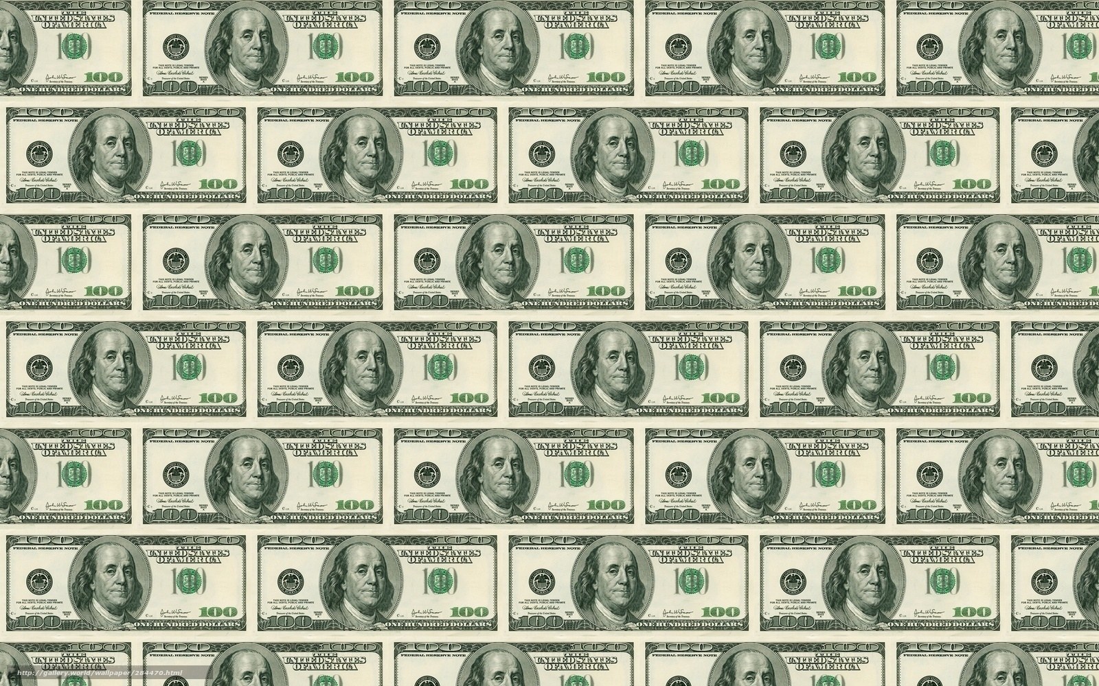 hundred dollar bill pattern