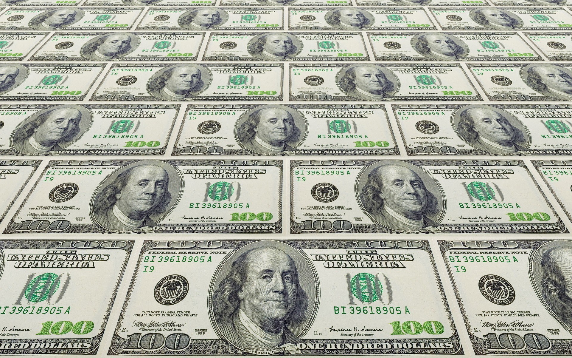 hundred dollar bills