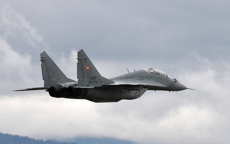 Hungarian MiG-29 Fighter Jet