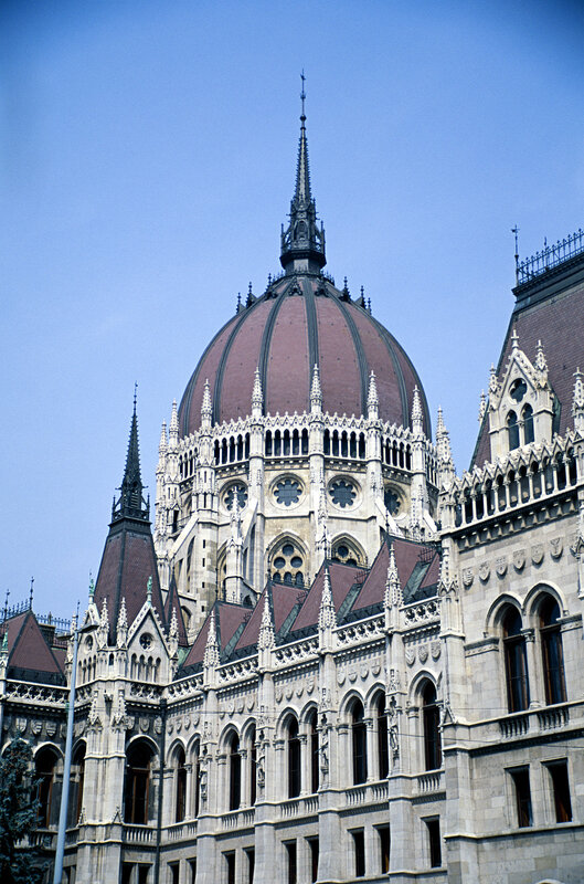 Hungarian Parliament Building — Blue, Grand
