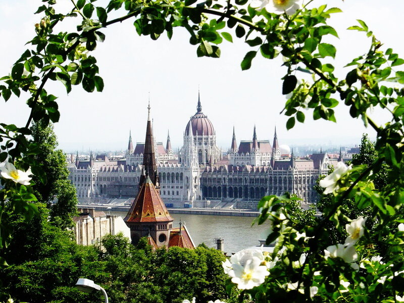 Hungarian Parliament Building — Green