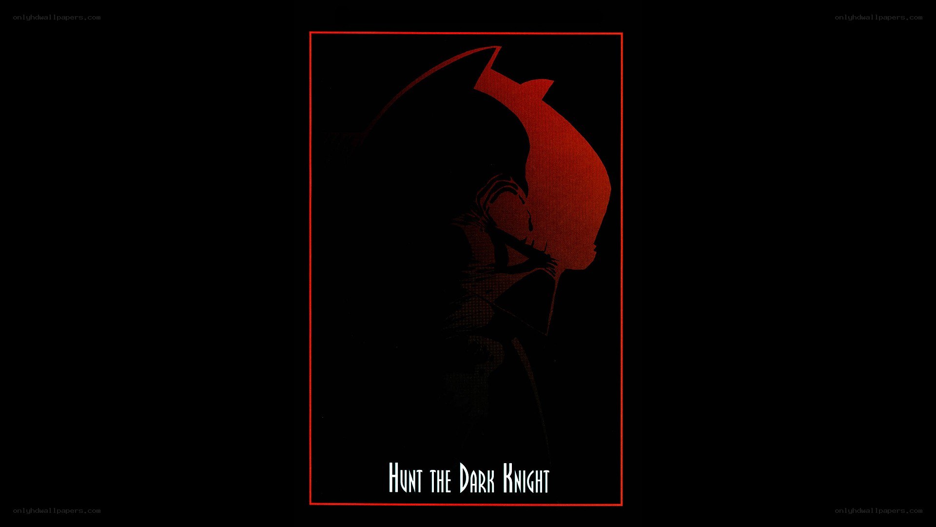 Hunt the Dark Knight poster