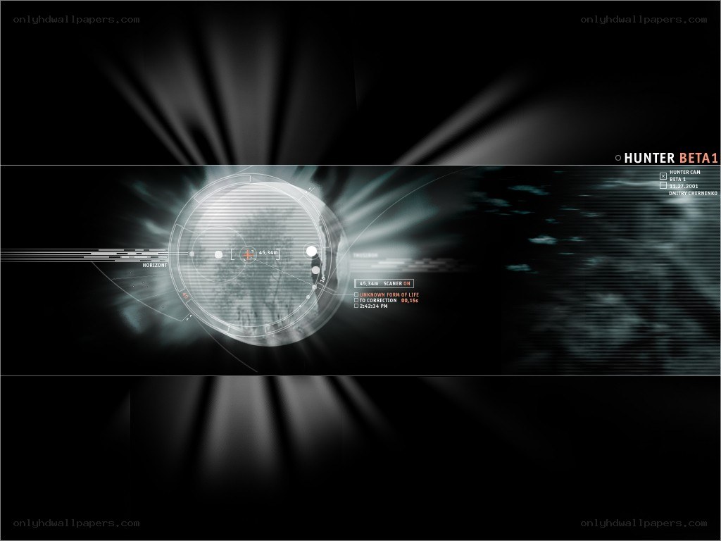 Hunter Beta 1 interface