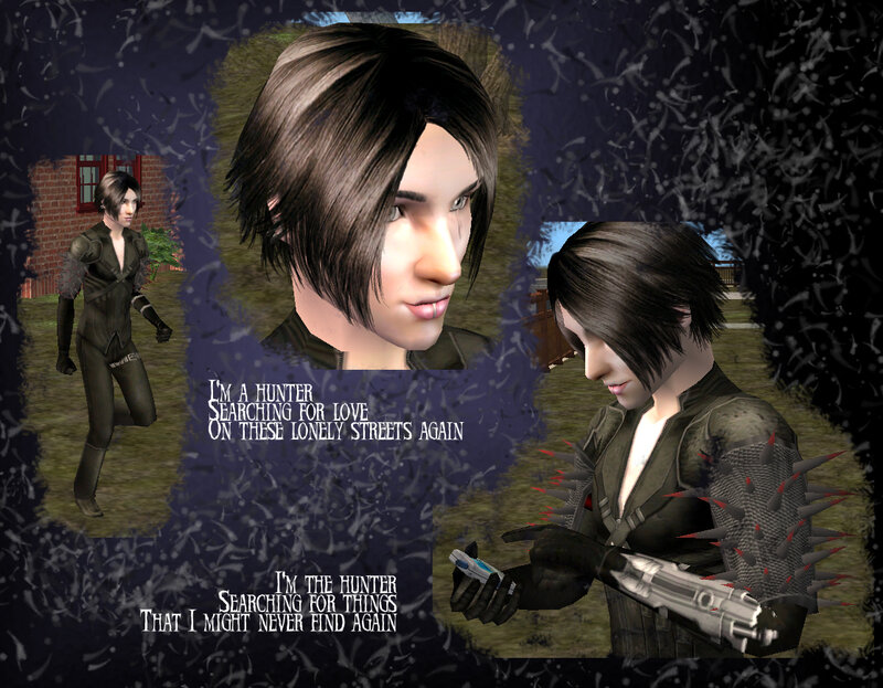 Hunter character collage