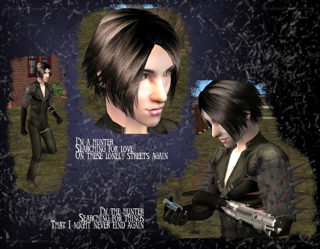 Hunter character collage