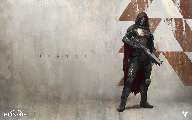 Hunter character concept art