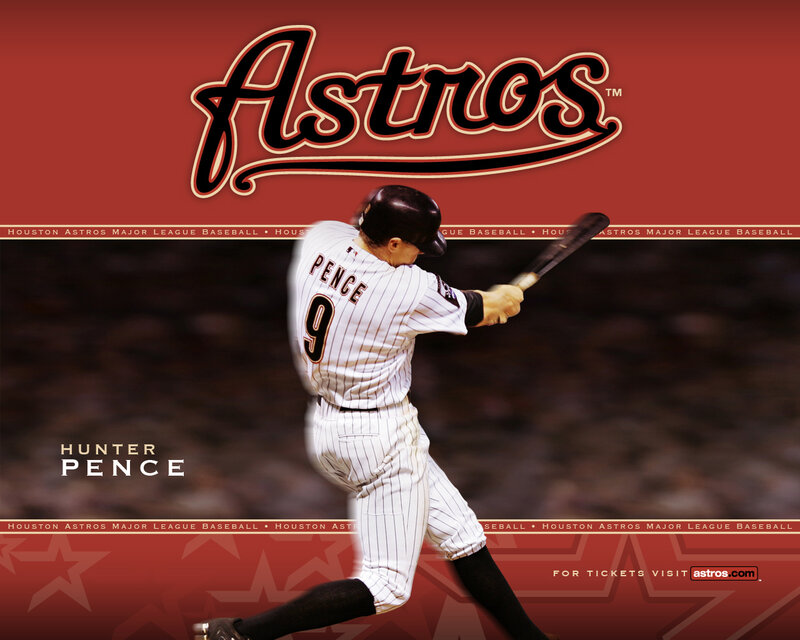 Hunter Pence batting for Astros
