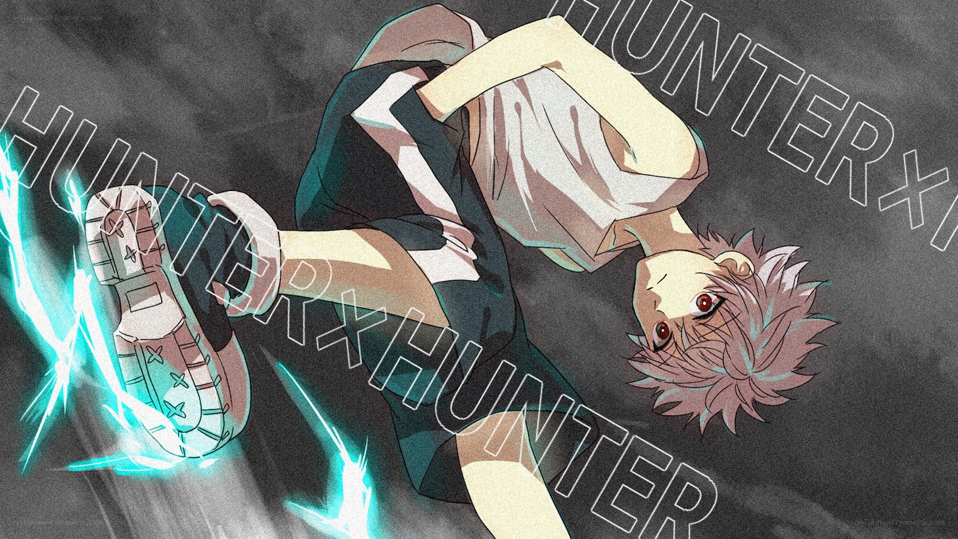 Hunter x Hunter character in action