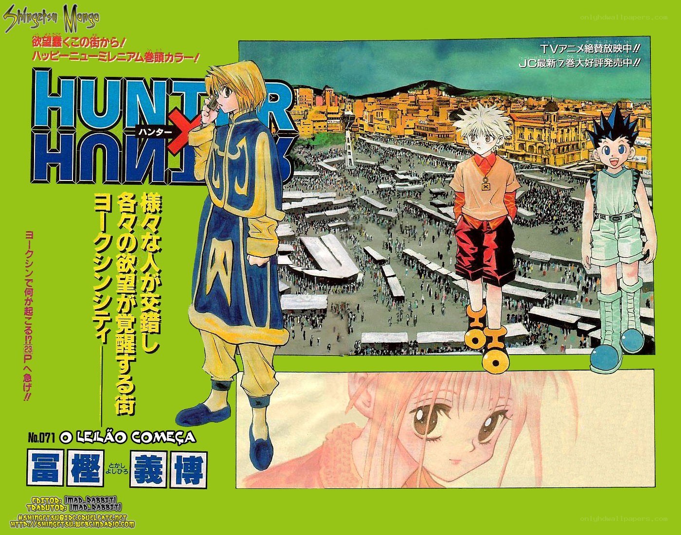 Hunter x Hunter manga cover