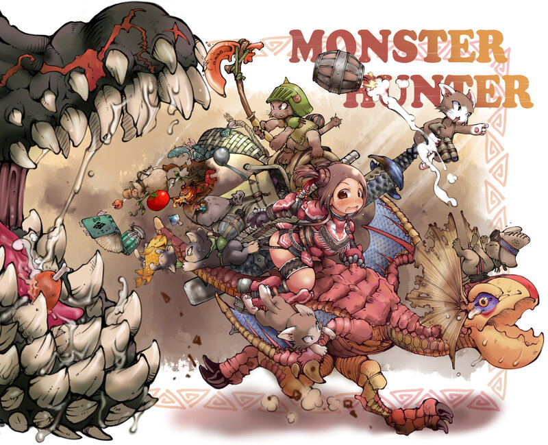 Hunters on a Monster