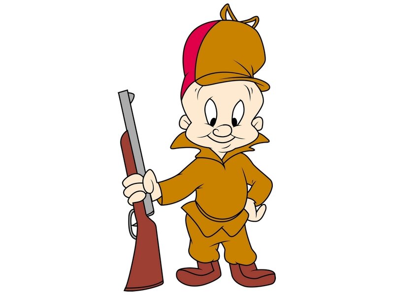 Hunting boy character