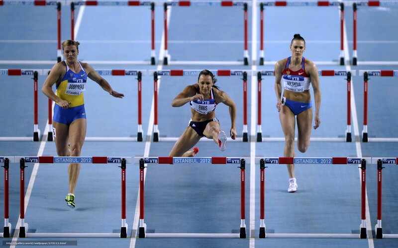 Hurdle race at Istanbul 2012