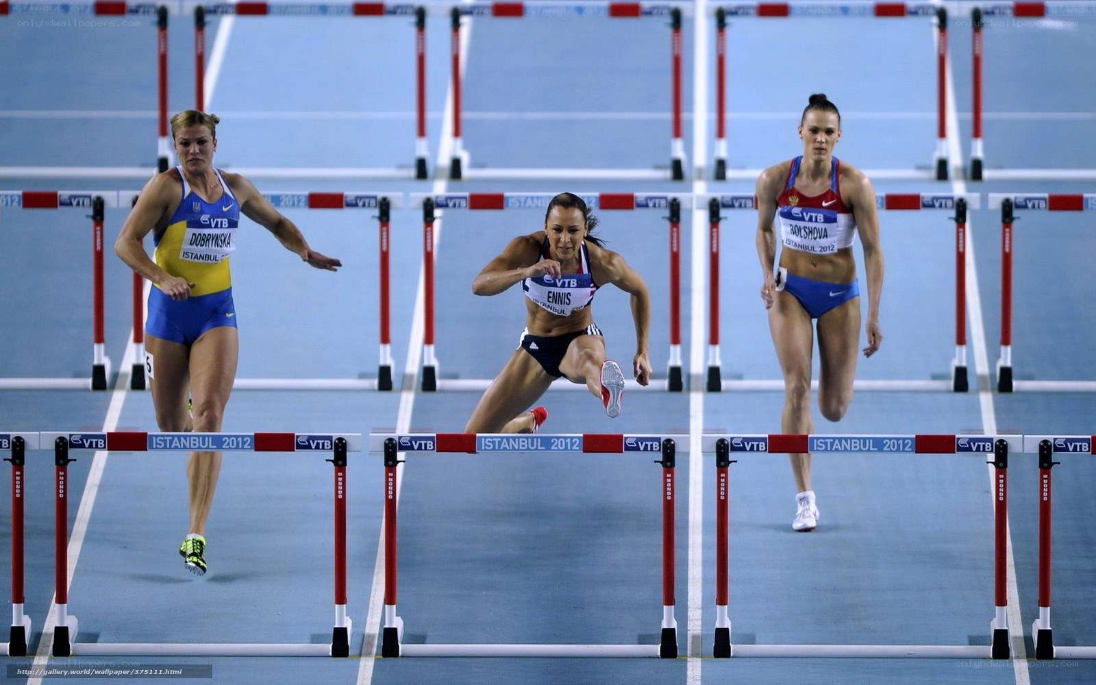 Hurdle race at Istanbul 2012