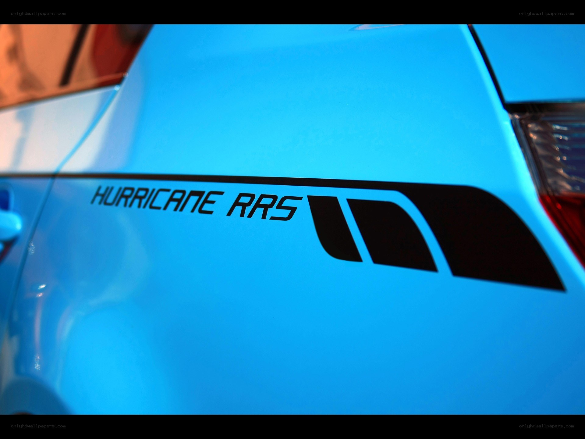 Hurricane RRS car decal