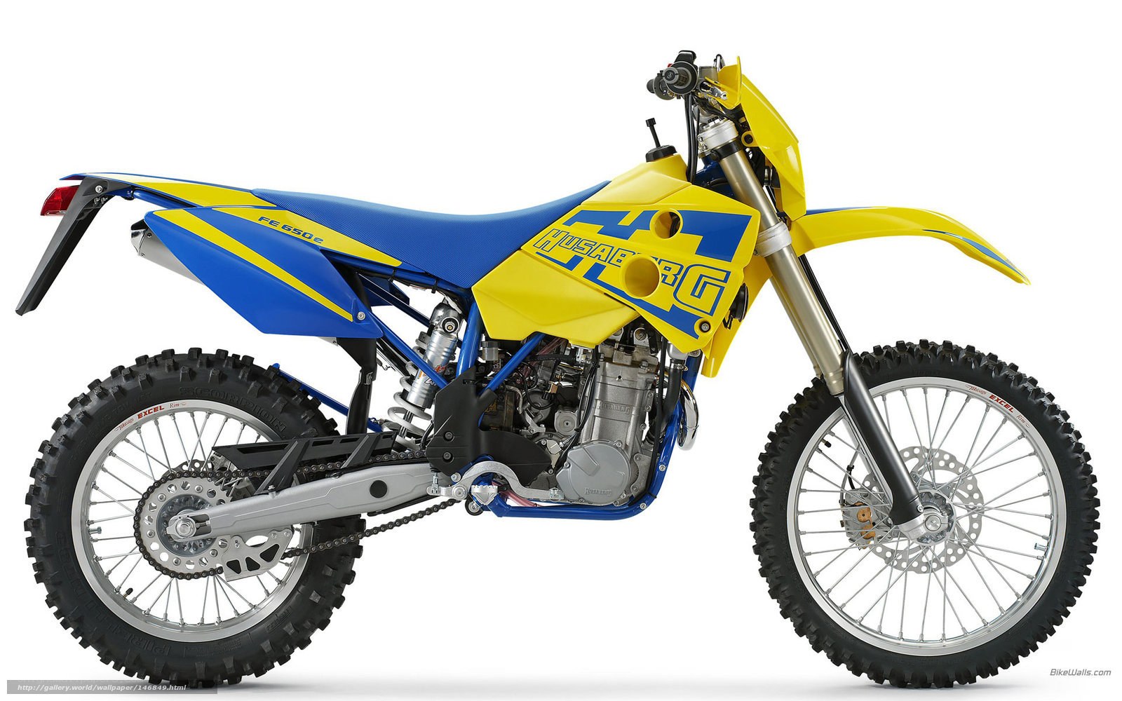 Husaberg FE 650e dirt bike