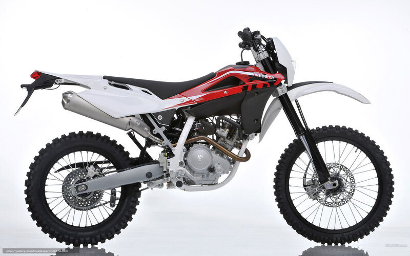Husqvarna Dirt Bike — White