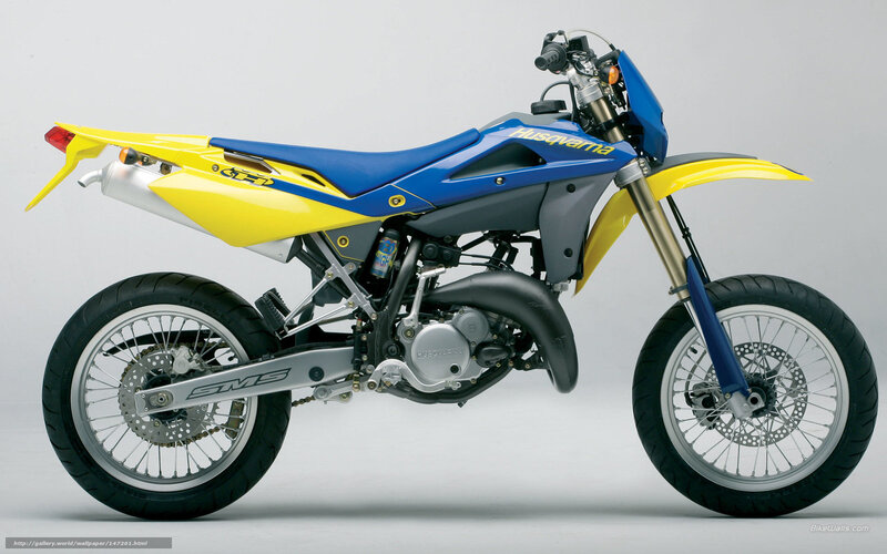 Husqvarna motocross motorcycle