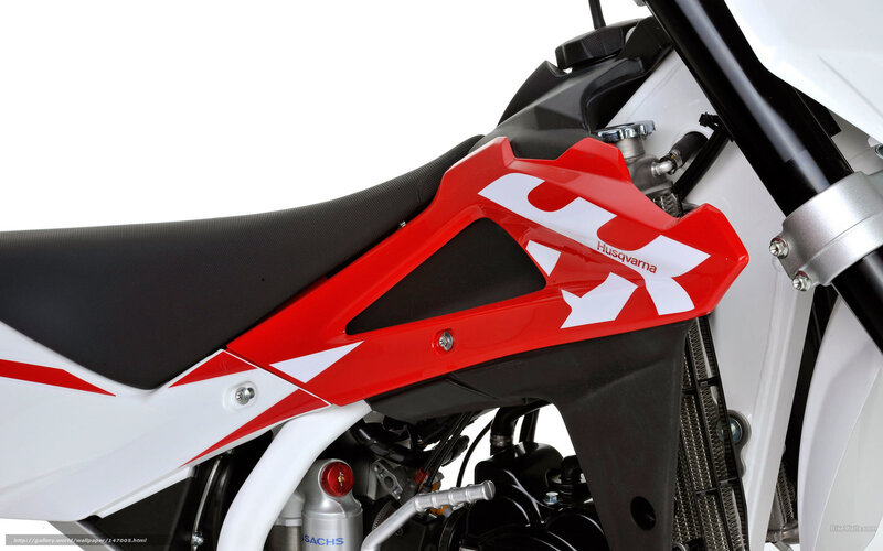 Husqvarna motorcycle detail