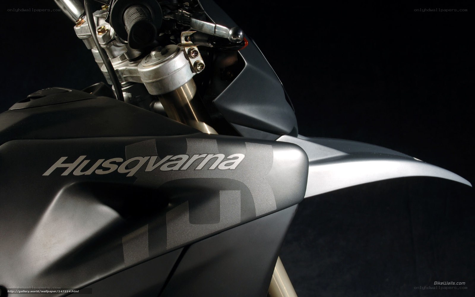 Husqvarna motorcycle front