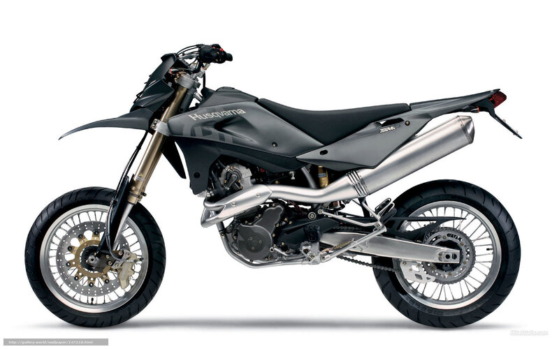 Husqvarna Motorcycle — Gray