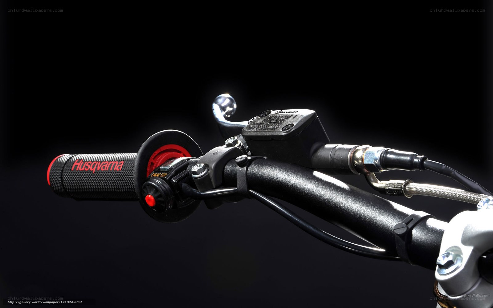 Husqvarna motorcycle handlebar