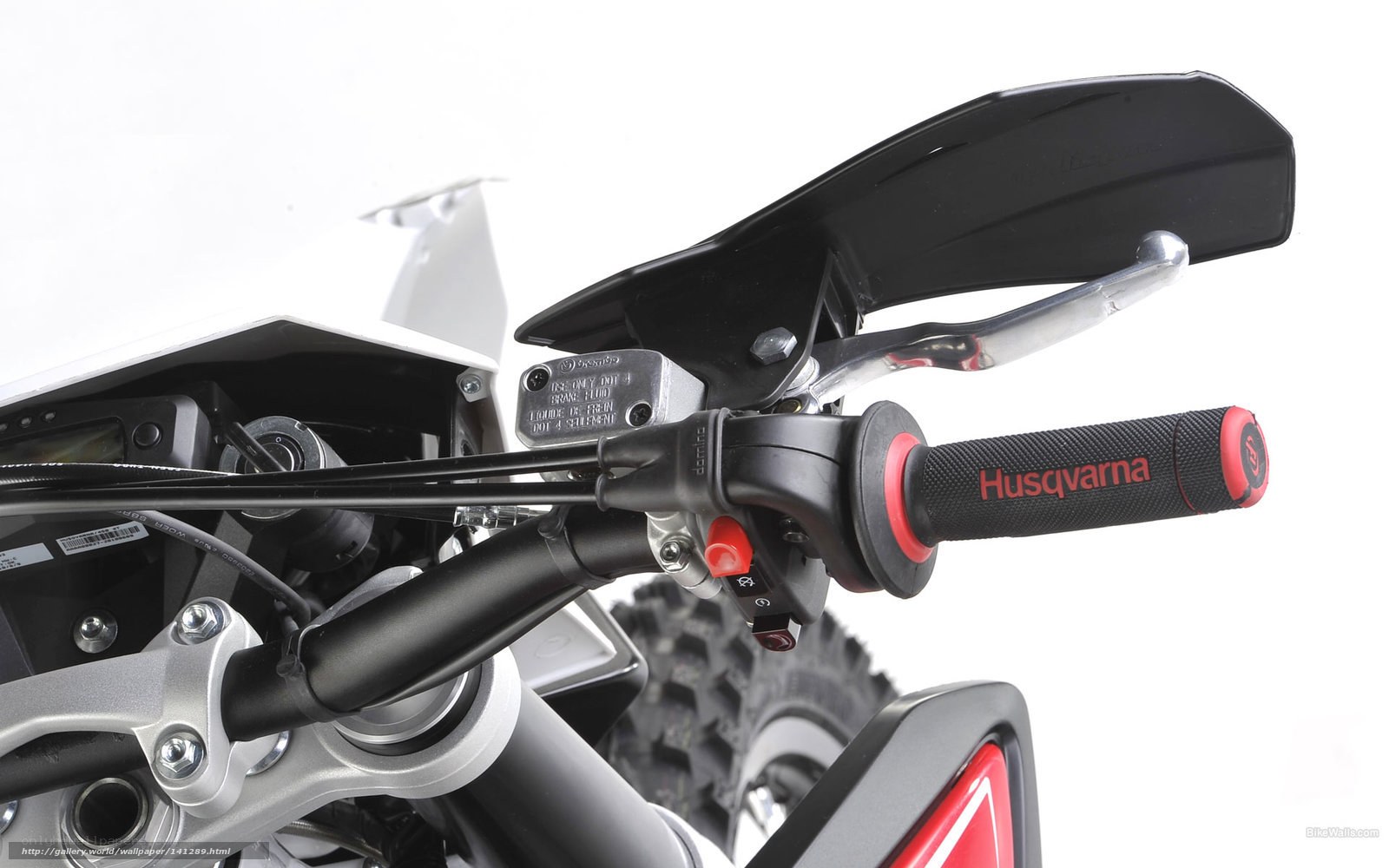 Husqvarna motorcycle handlebar