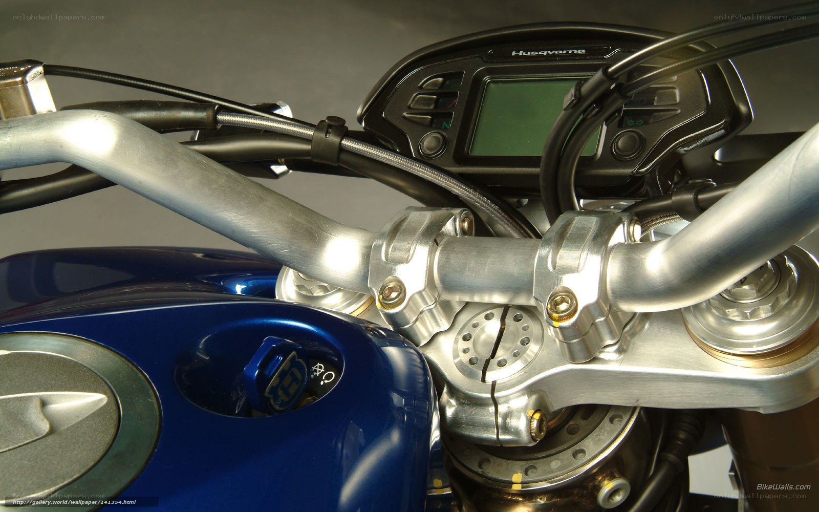 Husqvarna motorcycle handlebars