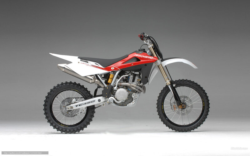Husqvarna TC450 dirt bike