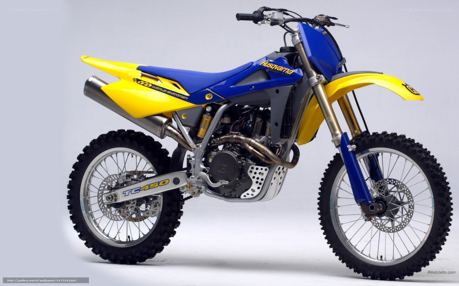 Husqvarna TC450 dirt bike