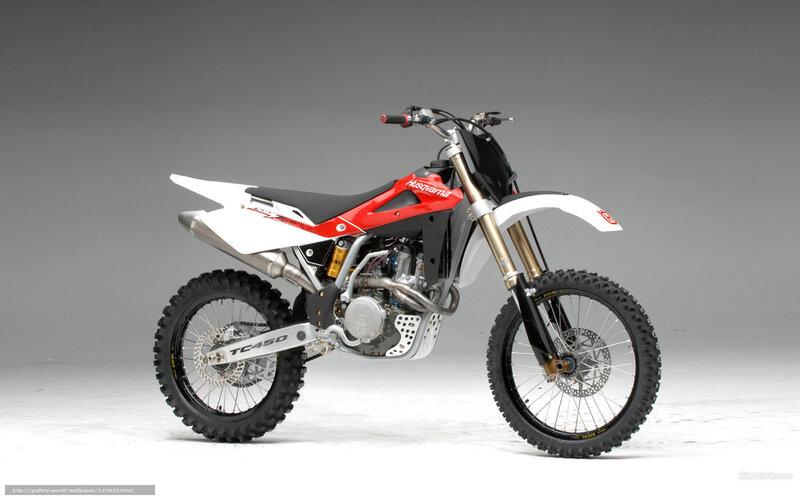 Husqvarna TC450 dirt bike