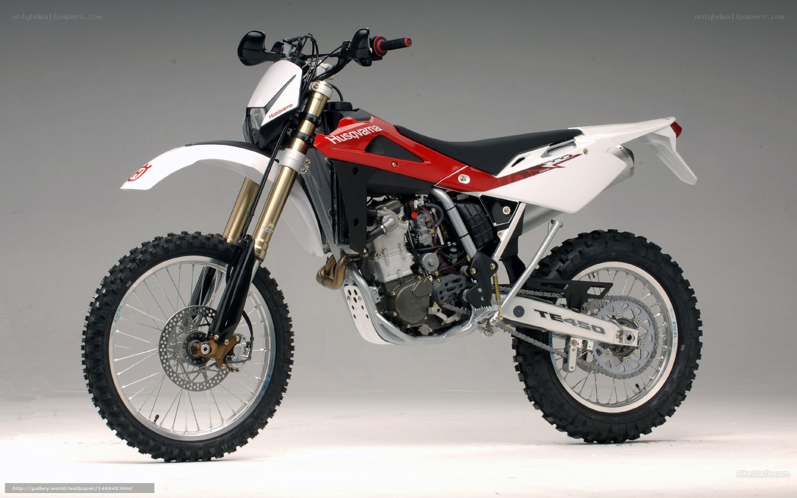 Husqvarna TE 450 dirt bike