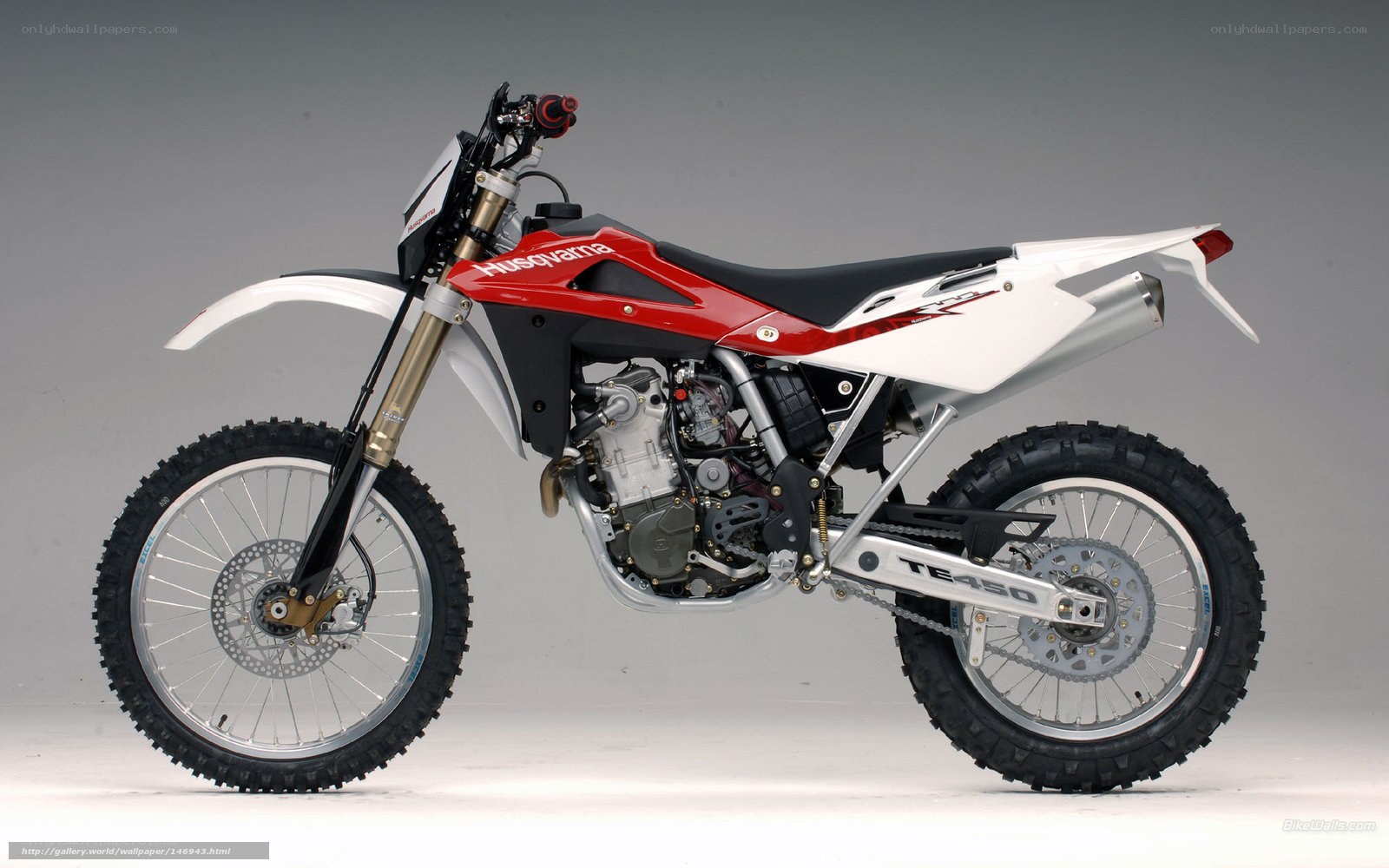 Husqvarna TE 450 motorcycle