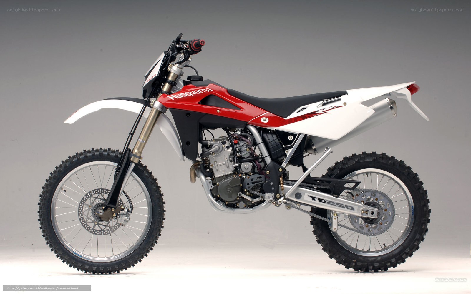 Husqvarna TE250 dirt bike