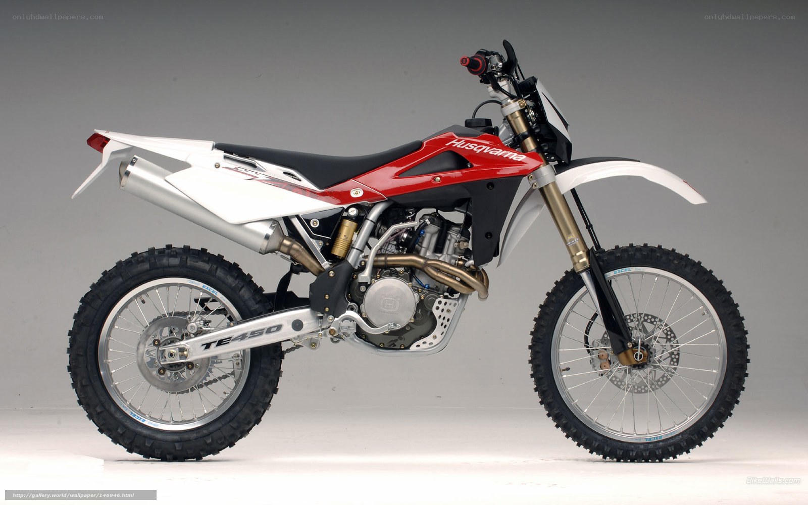 Husqvarna TE450 motorcycle