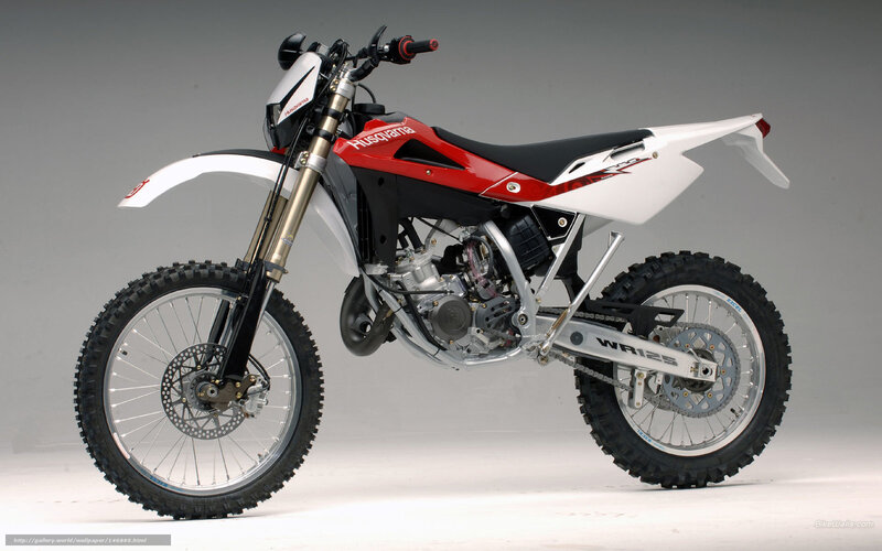 Husqvarna WR125 dirt bike