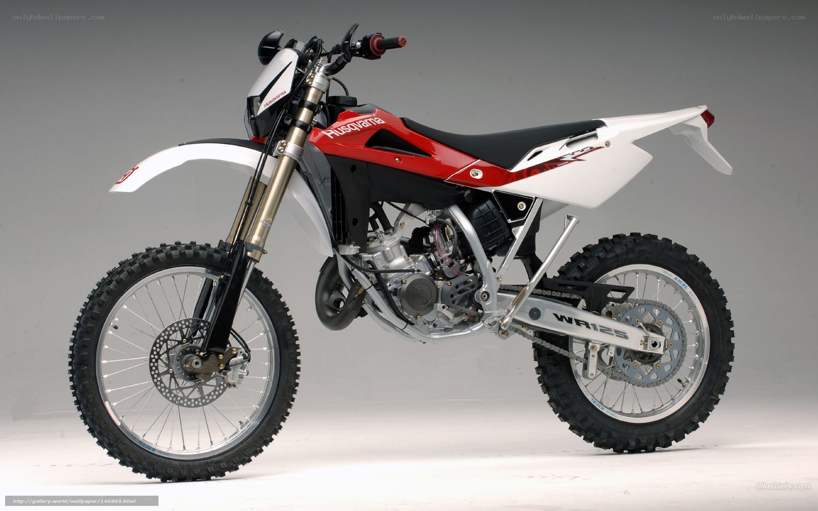 Husqvarna WR125 dirt bike