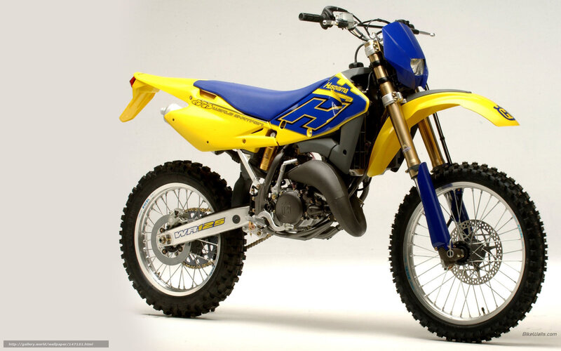 Husqvarna WR125 dirt bike