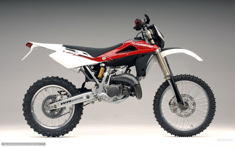 Husqvarna WR125 dirt bike