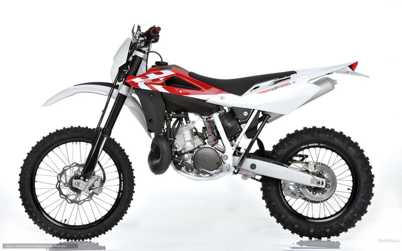 Husqvarna WR300 dirt bike