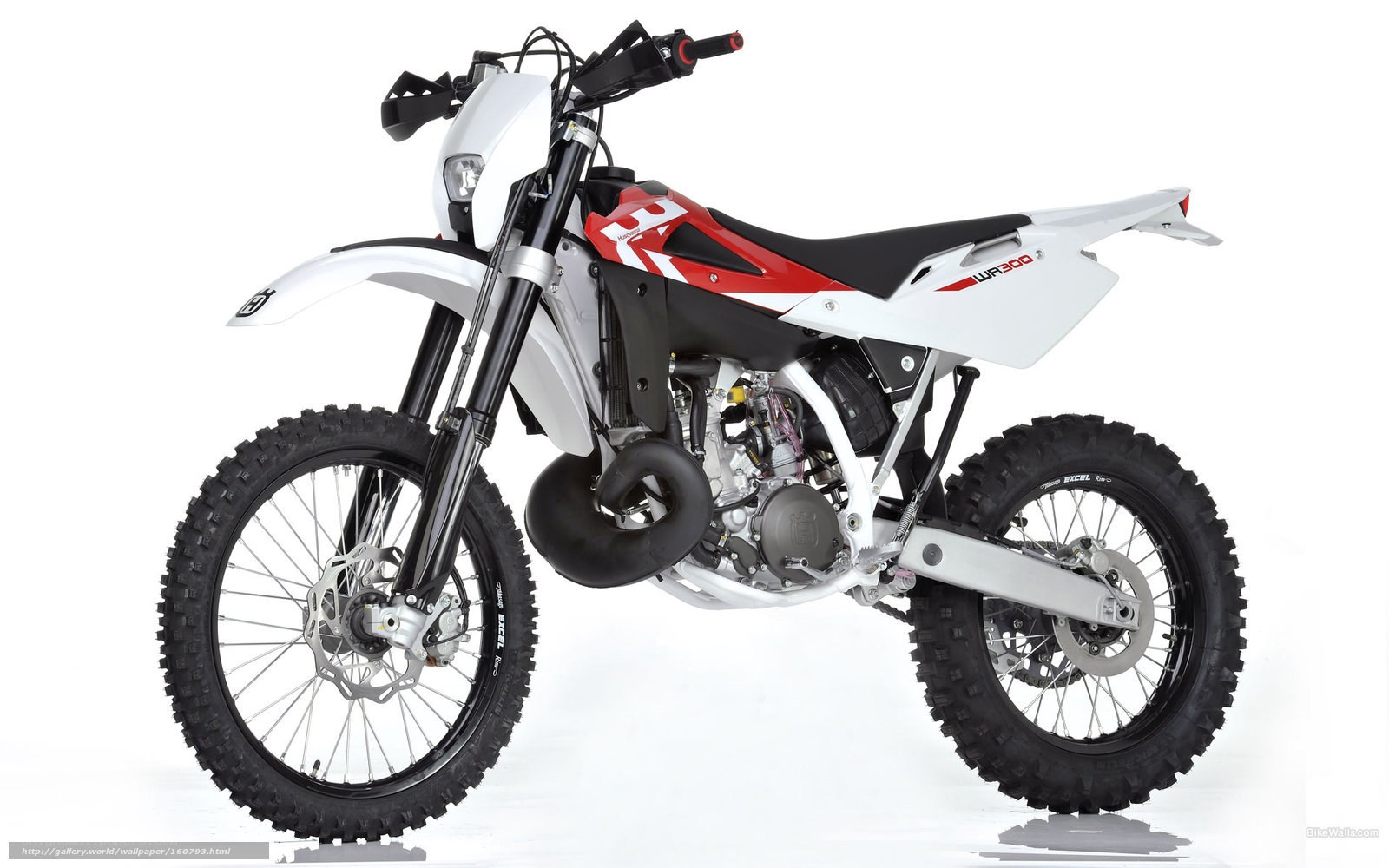 Husqvarna WR300 dirt bike