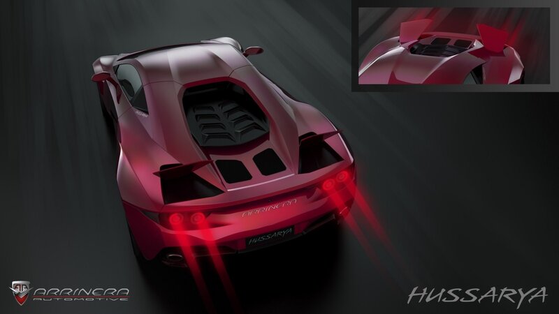 Hussarya sports car concept