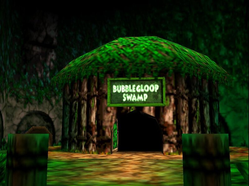Hut in Swamp — Green