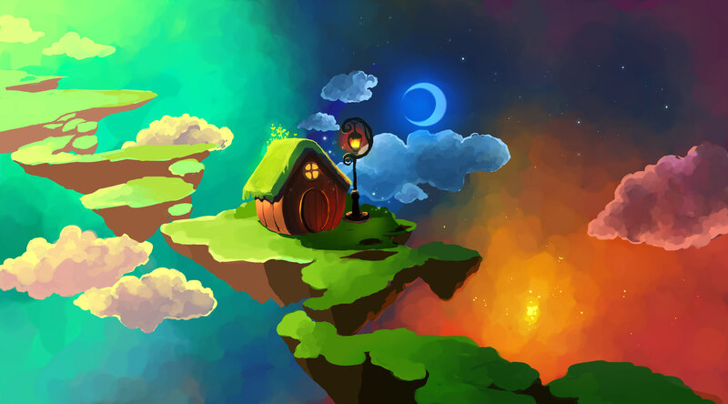 Hut on Floating Island