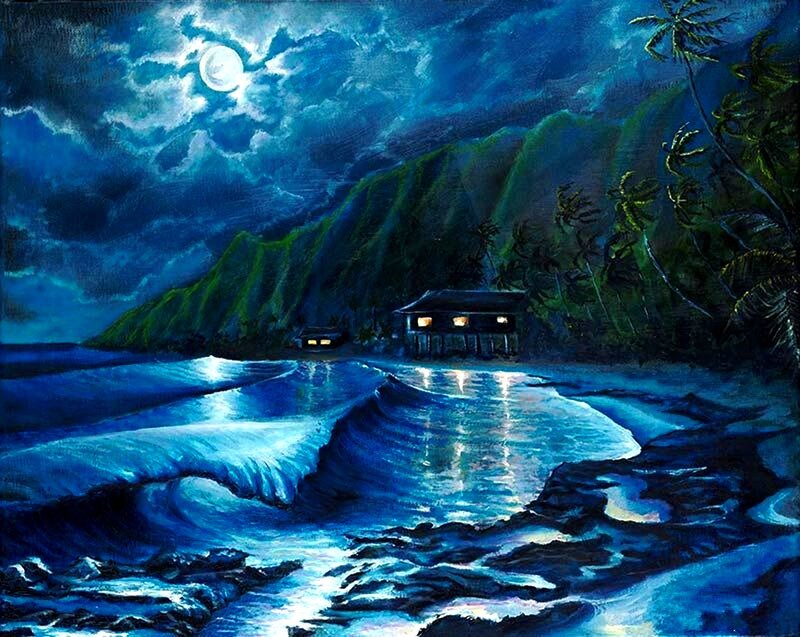 Hut on Tropical Beach